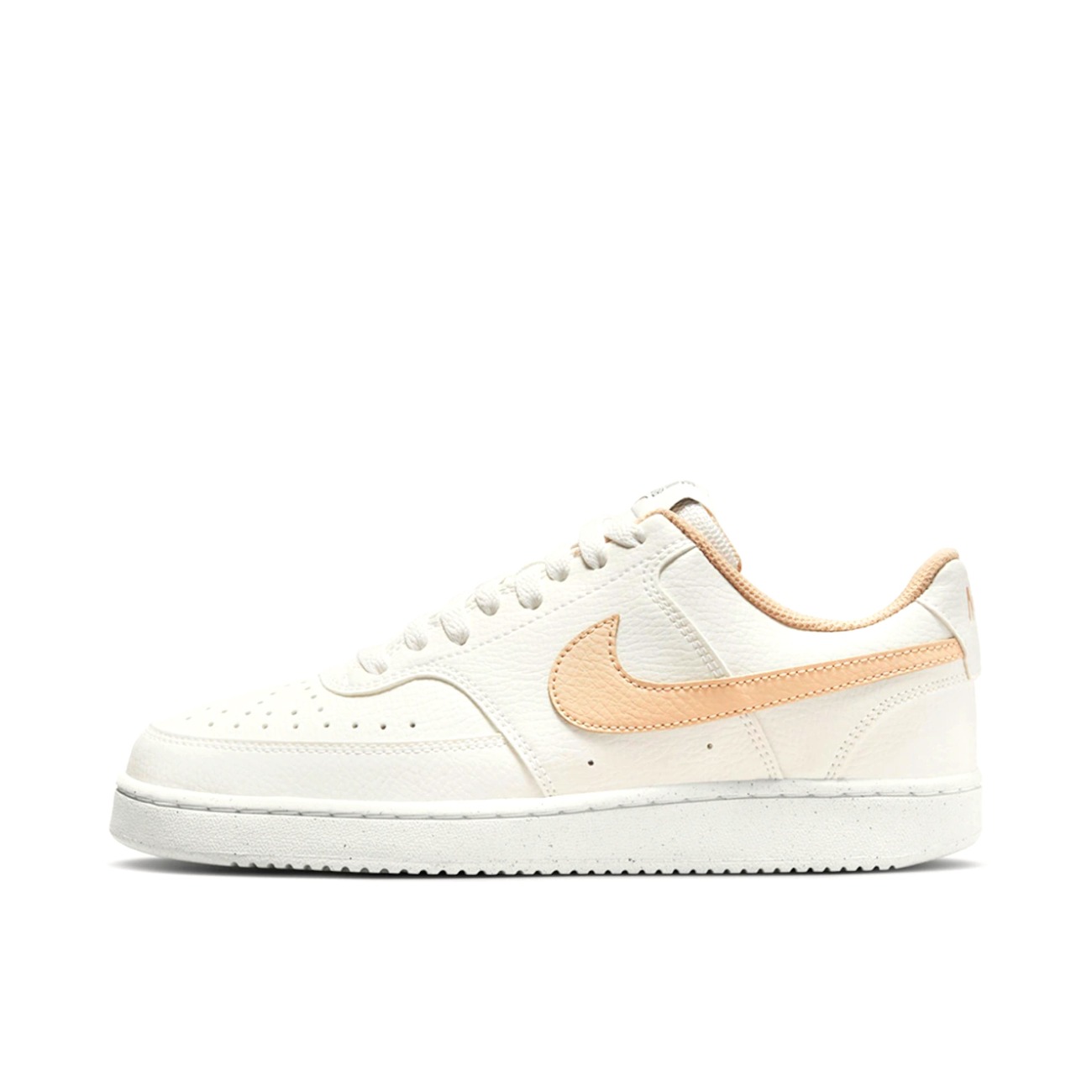 推荐商品：【520礼物】Nike Court Vision 板鞋 复古缓震抓地防滑轻便 女款/白色/黄色
