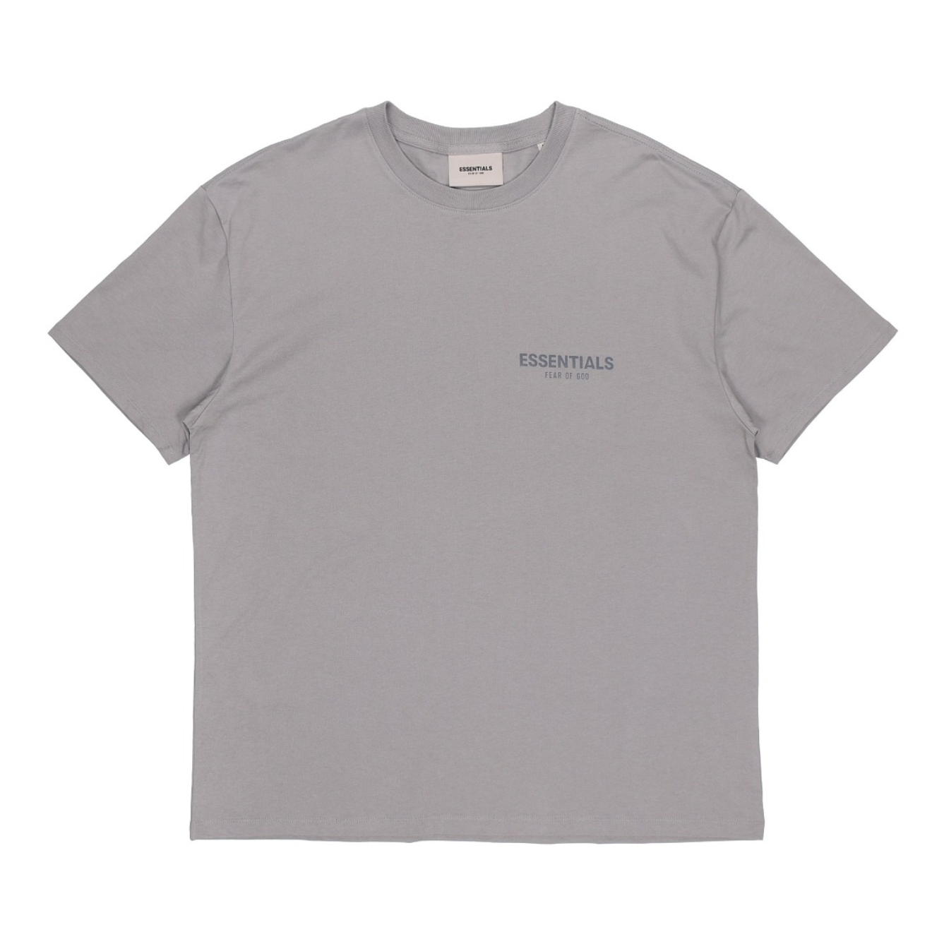 Fear of God 副线Essentials 合作款 美式纯色简约圆领短袖T恤 男女同款