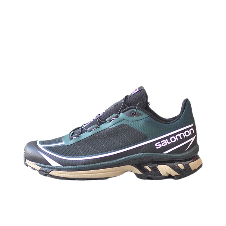推荐商品：Salomon/萨洛蒙 XT-6 FT 越野跑鞋 户外低帮网布透气 绿色/黑色