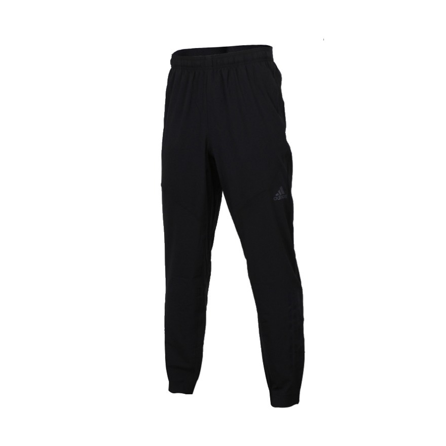 【张钧甯同款】adidas 梭织训练快干健身运动长裤 男女同款 CG1506