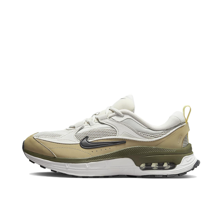 推荐商品：Nike Air Max BLiss 跑鞋 气垫复古缓震耐磨透气织物合成革圆头 白棕