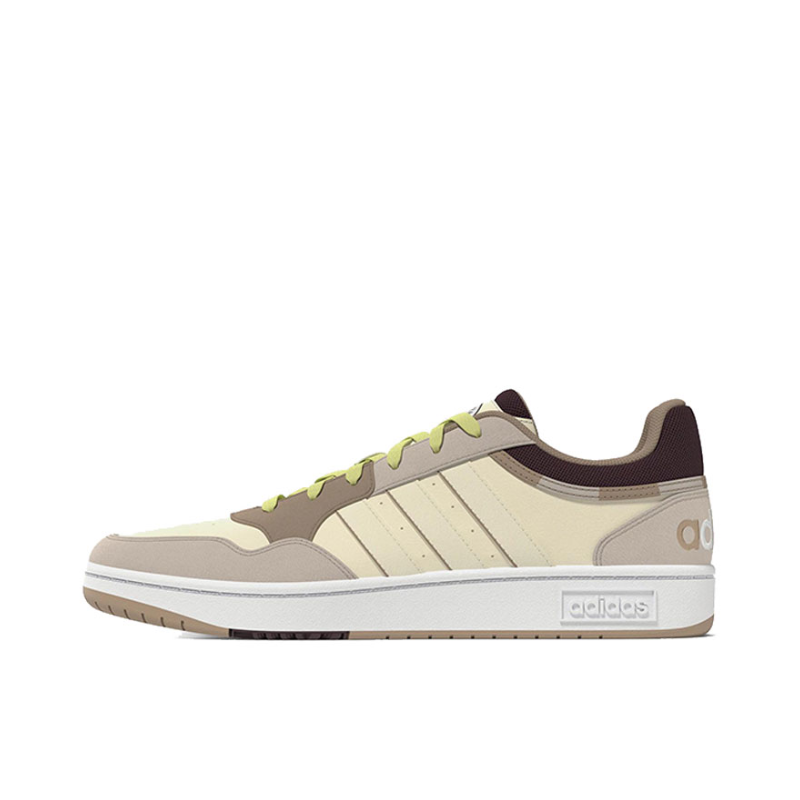 推荐商品：adidas Neo Hoops 3.0 板鞋 防滑耐磨舒适轻便复古百搭时尚 卡其色/灰色/黑色