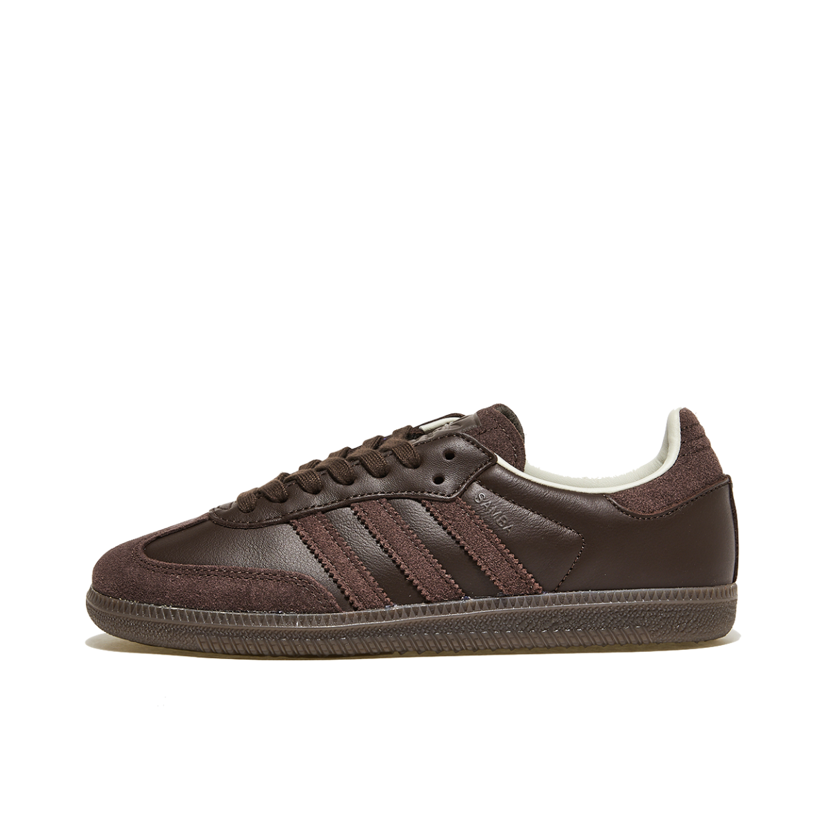 推荐商品：adidas Originals Samba OG T头鞋 板鞋 经典复古舒适百搭耐磨合成革圆头薄底贴合 咖啡棕