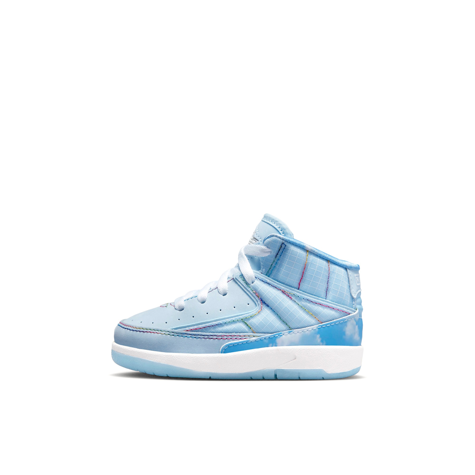 推荐商品：Air Jordan 2 防滑耐磨 舒适减震 百搭复古 运动鞋儿童 J Balvin联名/婴童/天蓝色