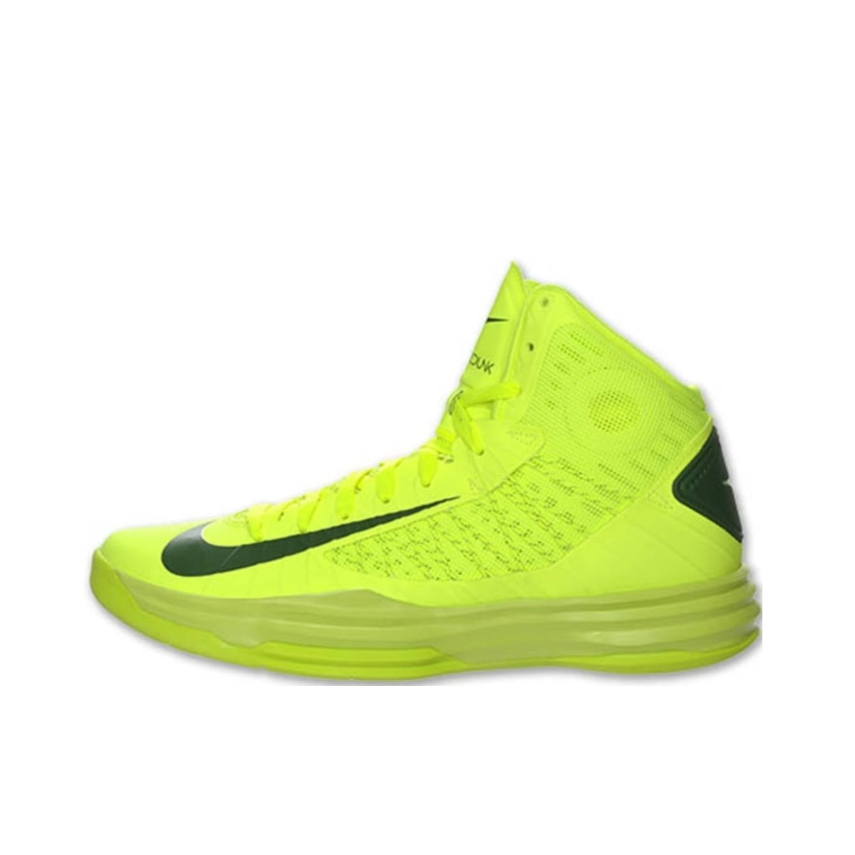 推荐商品：Nike Hyperdunk 2012 篮球鞋 防滑耐磨实战减震轻便圆头网面透气支撑平衡复古 荧光绿