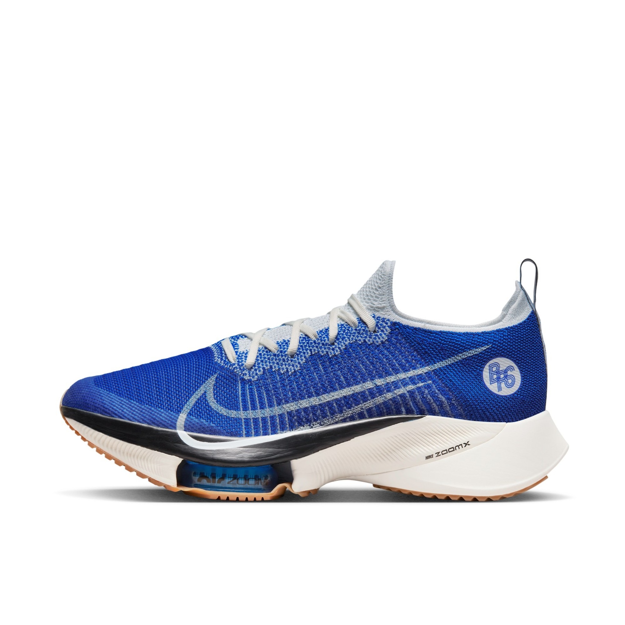 推荐商品：Nike Air Zoom Tempo NEXT% 跑鞋 全掌稳定支撑耐磨透气防滑碳板跑道耐穿 蓝色