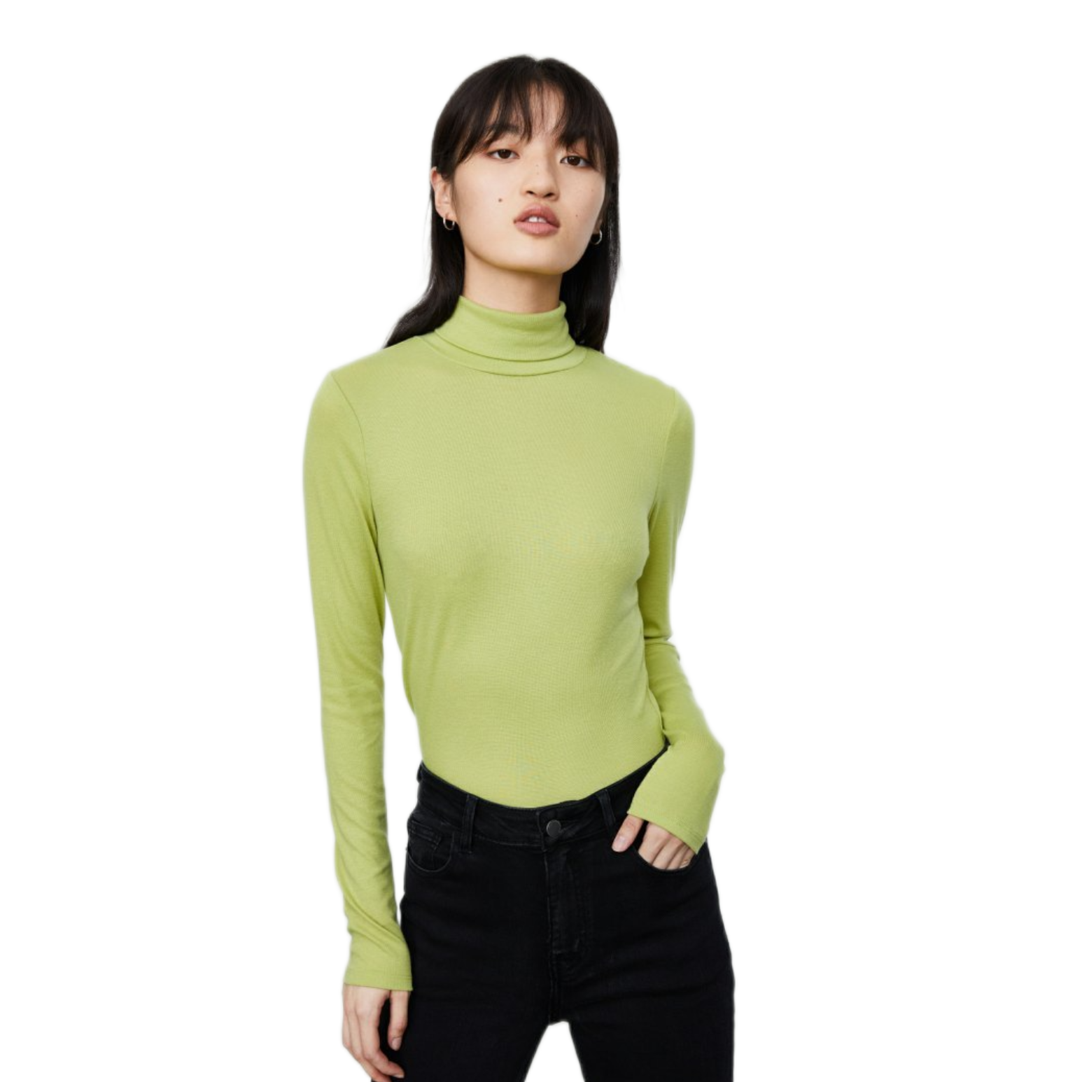 UR 薄款长袖基本款针织衫 女装 YB39B4MN2000