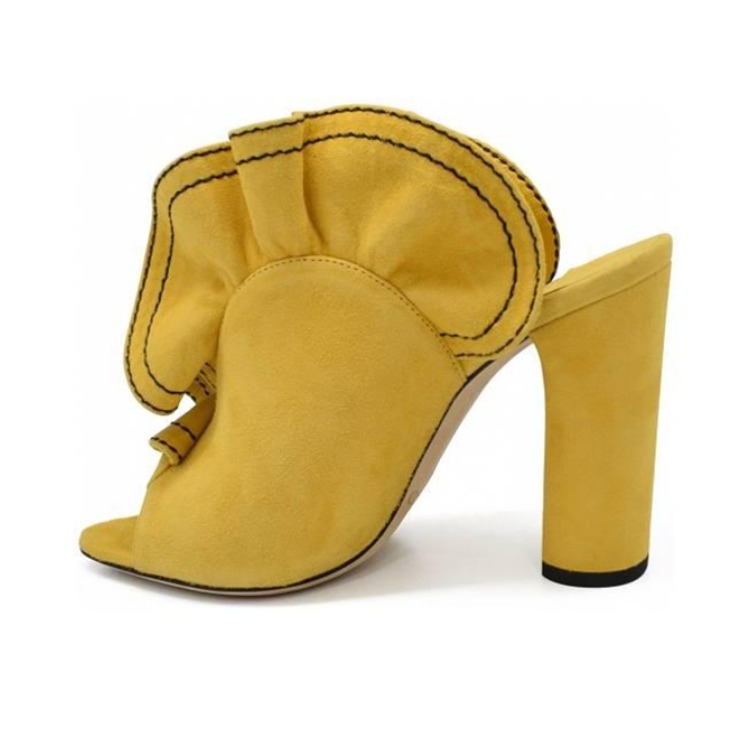 推荐商品：Jimmy Choo Haile 100 高跟鞋 姜黄