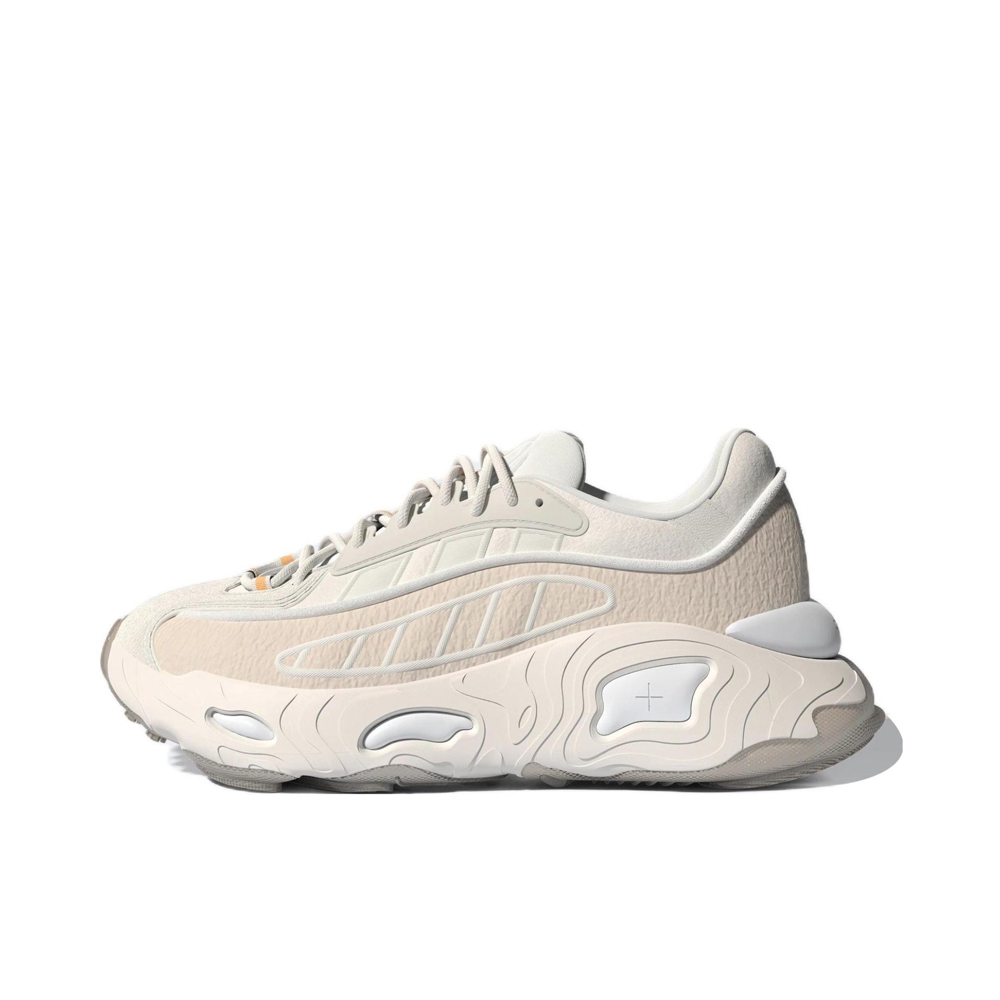 推荐商品：adidas Originals Oznova 减震耐磨 防滑透气 复古 老爹鞋 米色