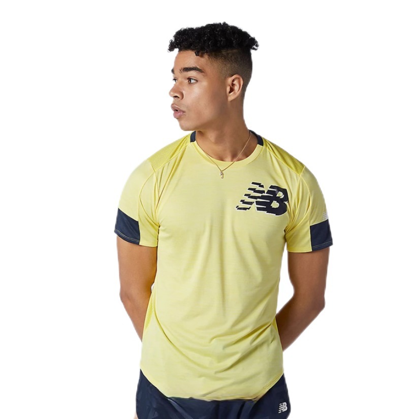New Balance 男士百搭舒适短袖T恤 AMT11241