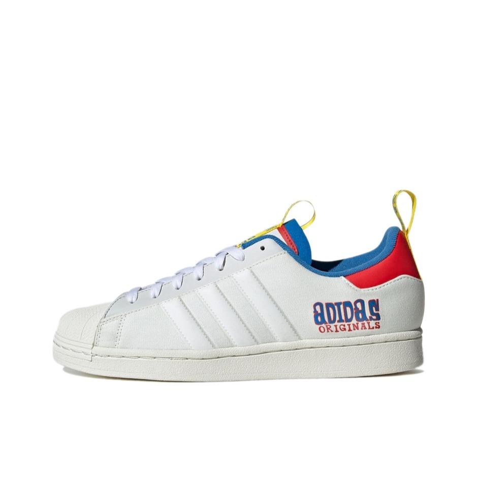 推荐商品：【宋雨琦同款】 adidas Originals Superstar 板鞋 轻便贝壳头薄底舒适百搭耐磨复古 Tony's Chocolonely联名/白色/红色/蓝色