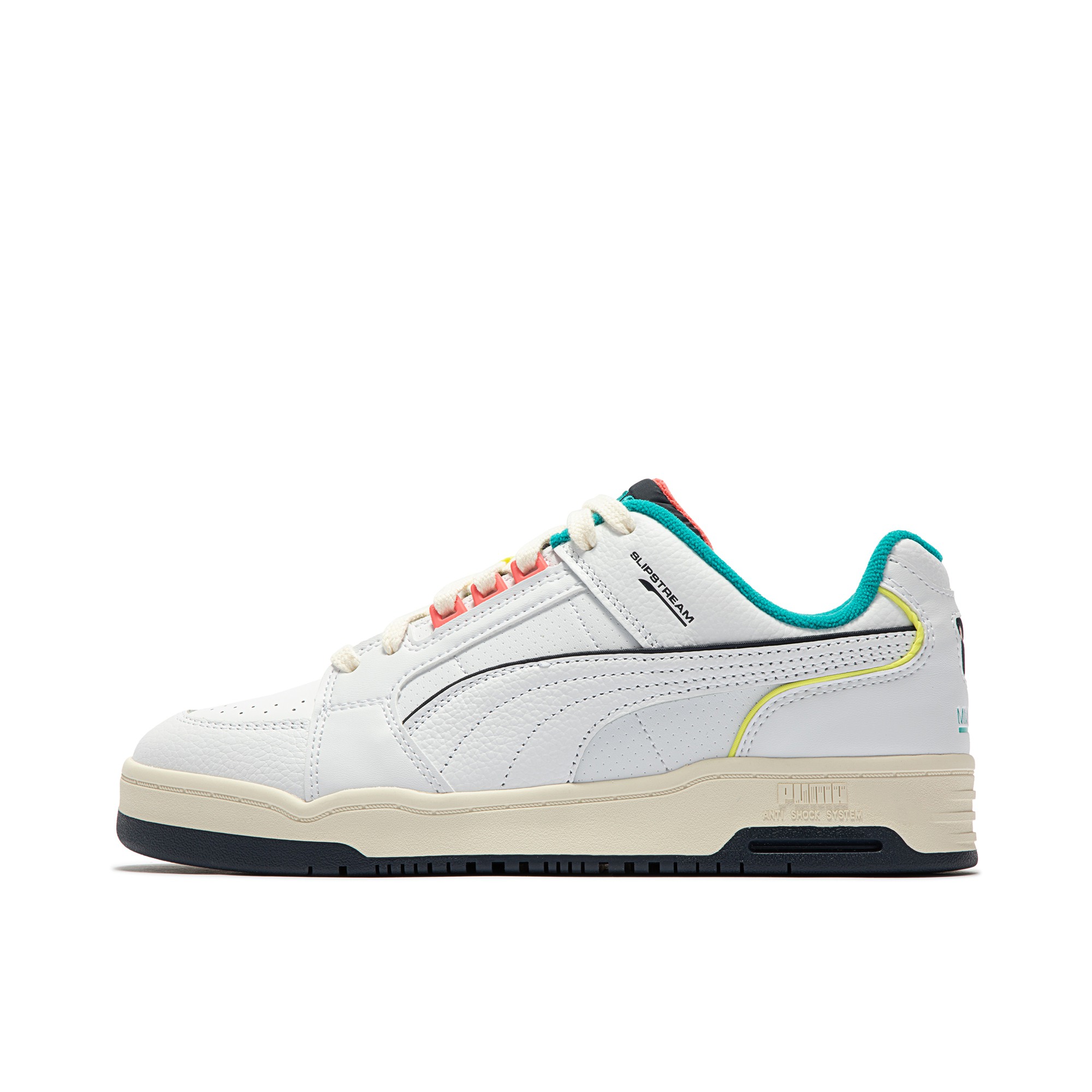推荐商品：Puma/彪马 Slipstream 板鞋 潮流复古防滑耐磨舒适透气减震圆头 白/紫色