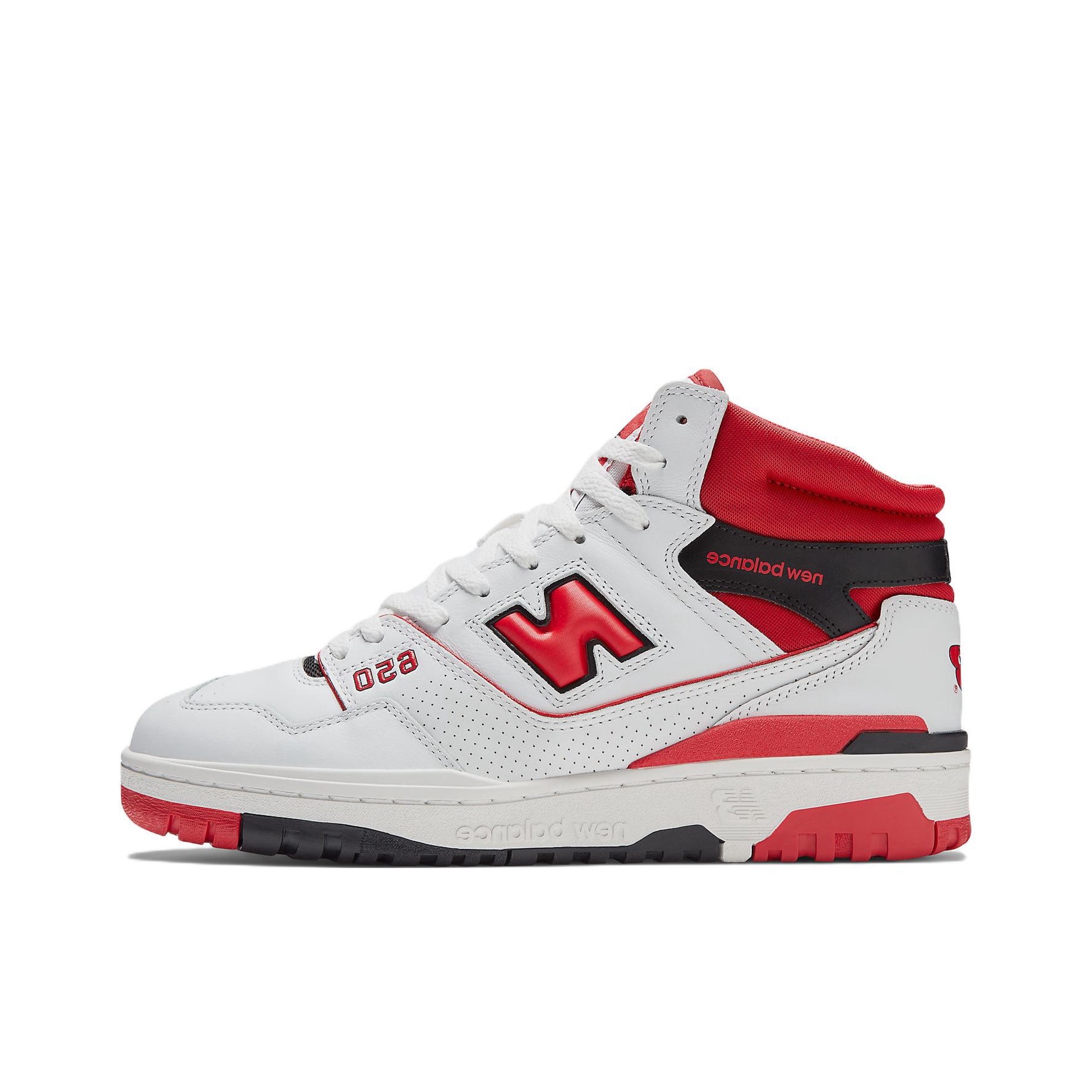 推荐商品：New Balance 650R 耐磨 减震防滑 潮流复古 包裹性 休闲鞋 白色/红色