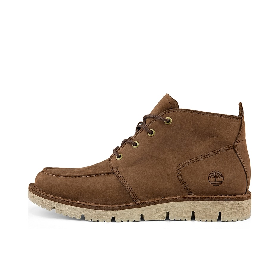 推荐商品：Timberland/添柏岚 Chukka 磨砂皮革 中帮 耐磨 防水 舒适休闲 时尚 踢不烂 马丁靴 棕色/卡其