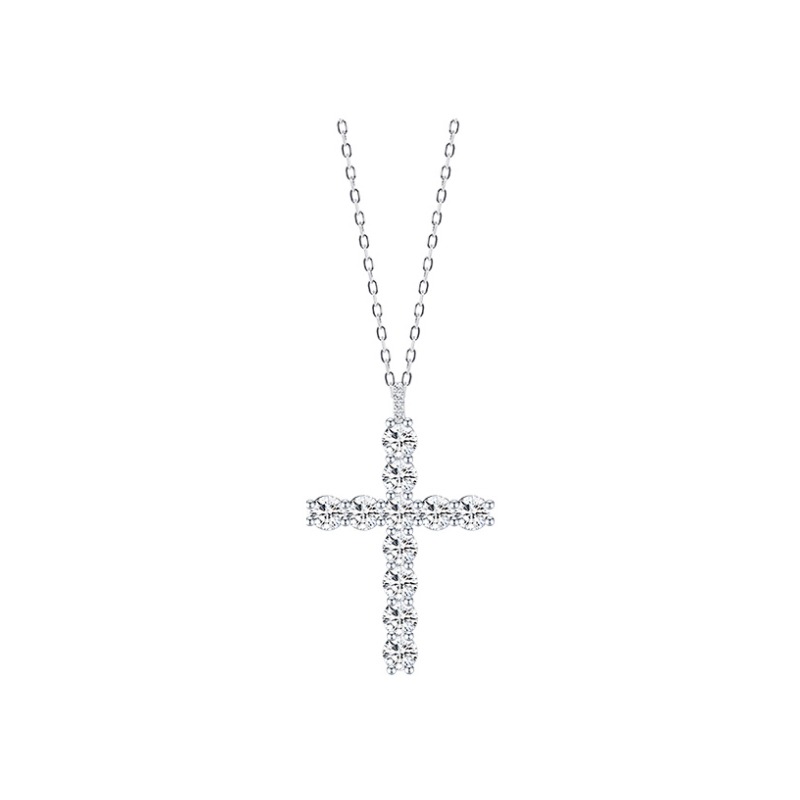 推荐商品：RAWNESS/契健 满钻十字架项链