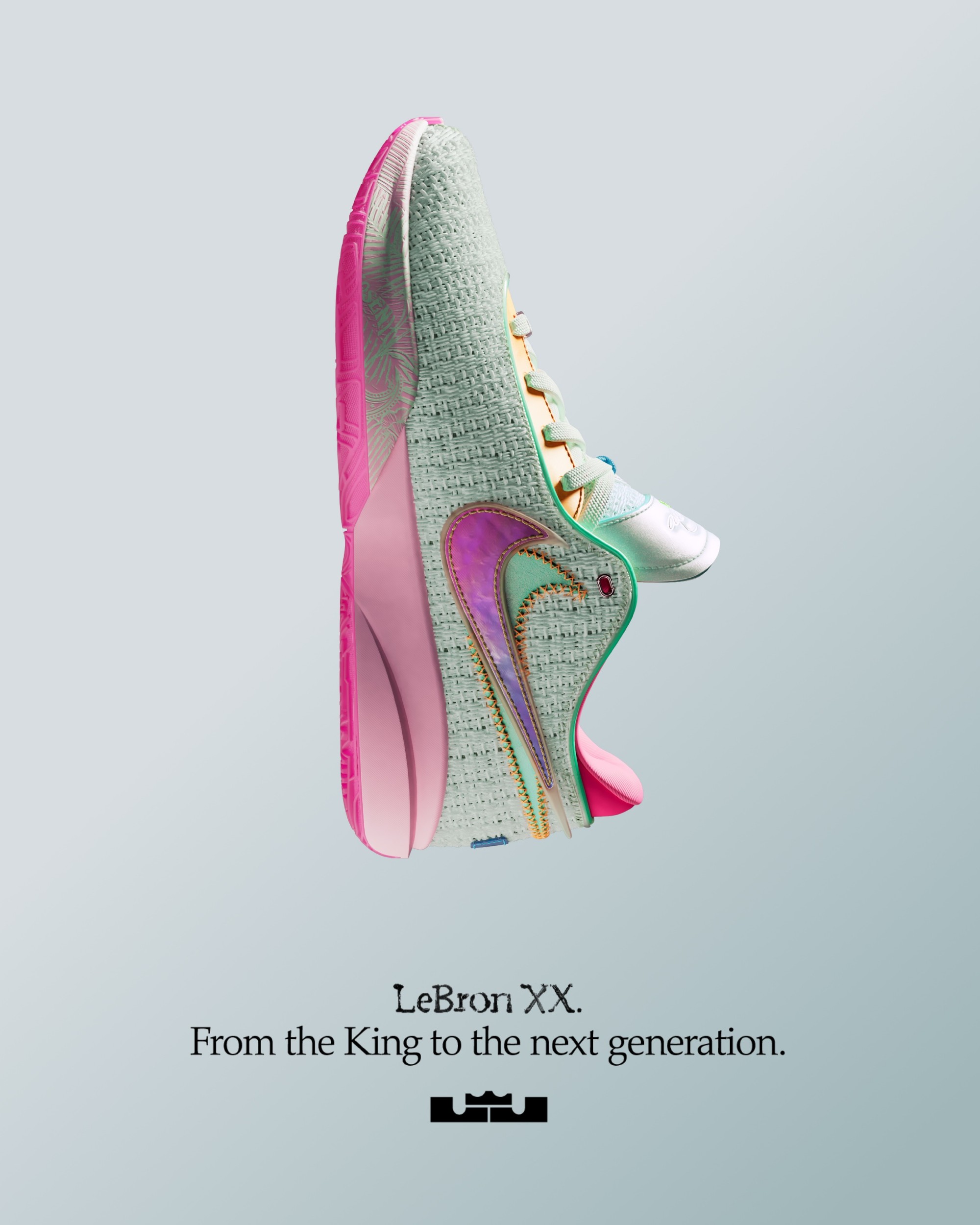 为下一代球员打造的LEBRON XX