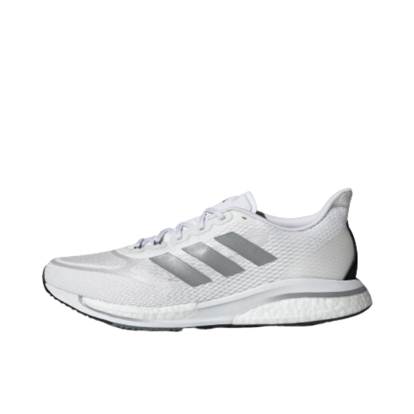 推荐商品：adidas Supernova 2020 跑鞋 缓震回弹防滑耐磨舒适透气轻便灵活时尚百搭训练 白色/金属银/一号黑