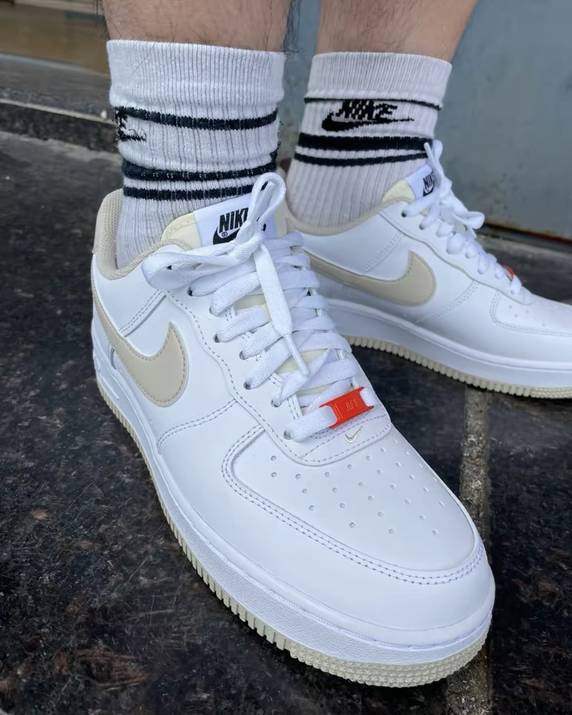 每个角度都很好看 | Nike Air Force 1 '07 浅卡其上脚
