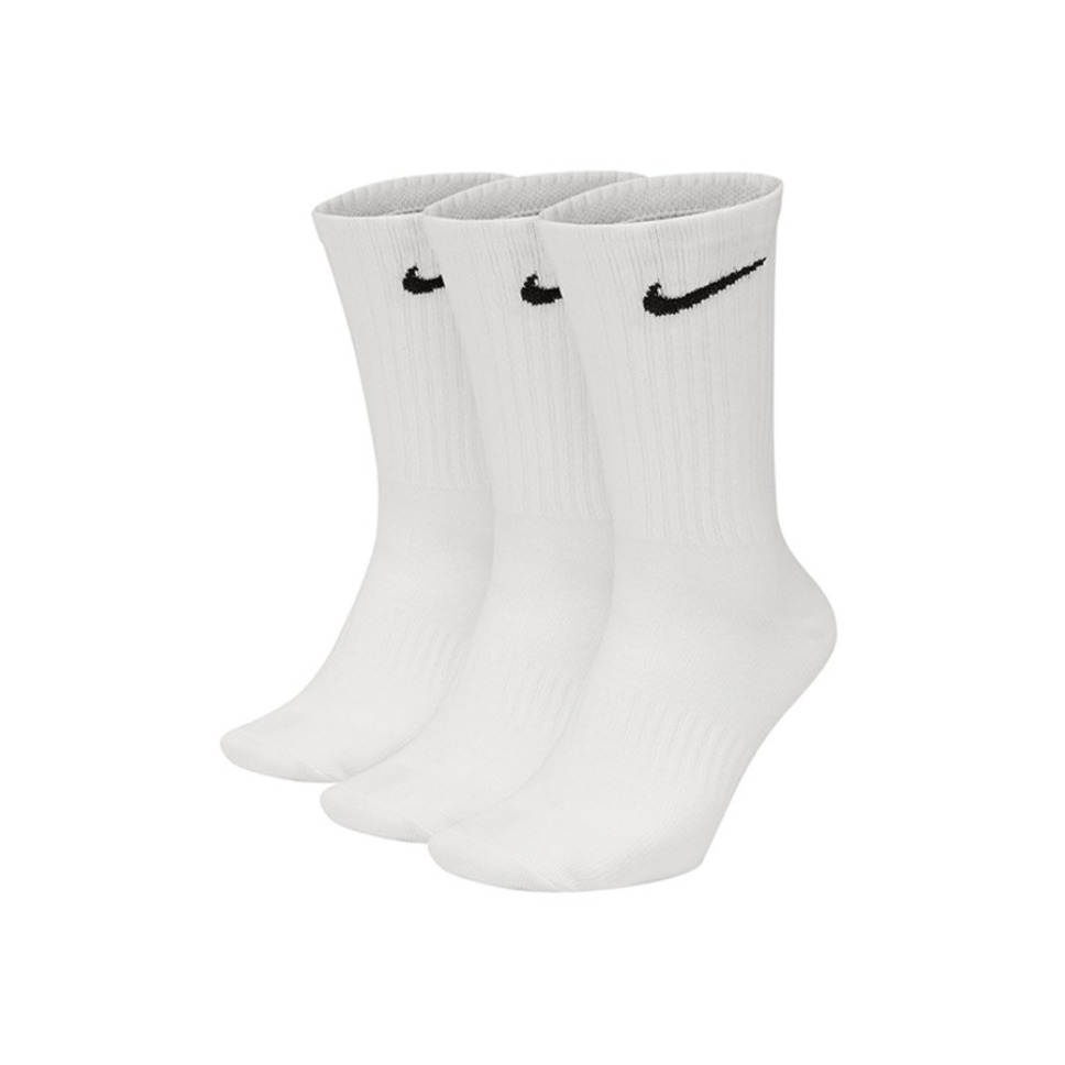 Nike 中筒袜 运动休闲训练中筒袜 SX7664/SX7676 SX7676-100薄款高筒 3双