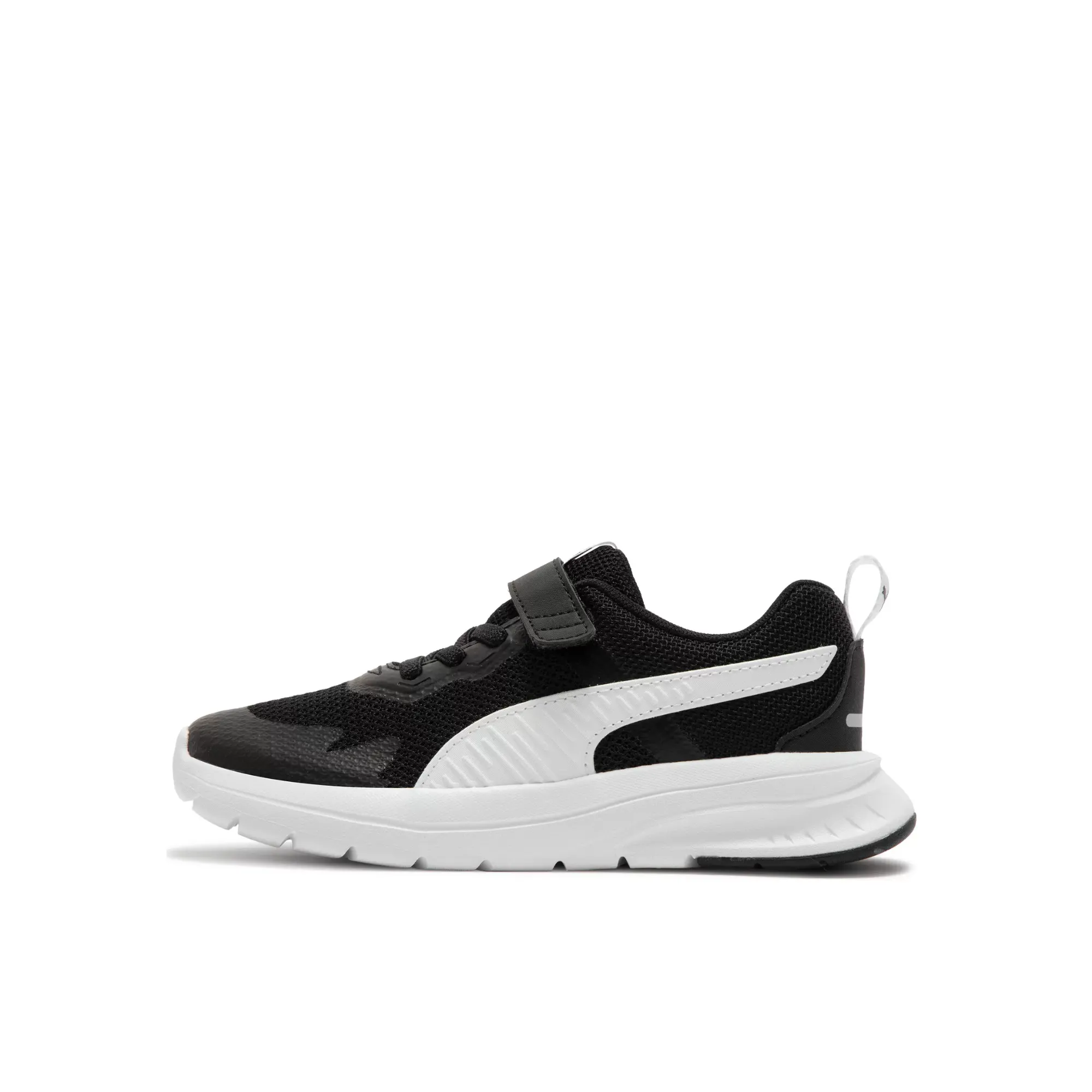 推荐商品：Puma/彪马 Evolve Run Mesh 舒适耐磨 童鞋 小童/黑色/白色