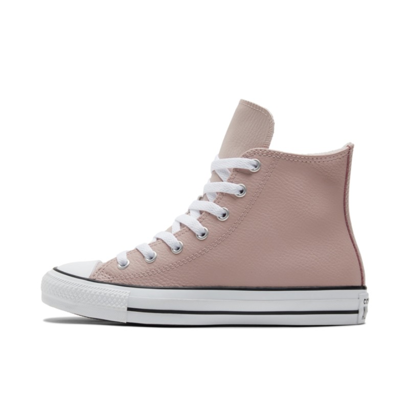 推荐商品：Converse/匡威 Chuck Taylor All Star 帆布鞋 常青款轻便防滑耐磨百搭复古圆头减震贴合高帮 大童/水粉色