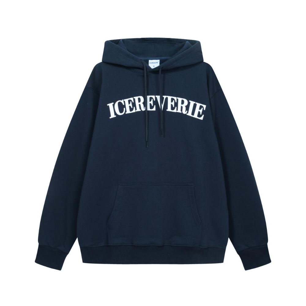 ICEREVERIE 水钻烫钻原创情侣连帽卫衣 男女同款