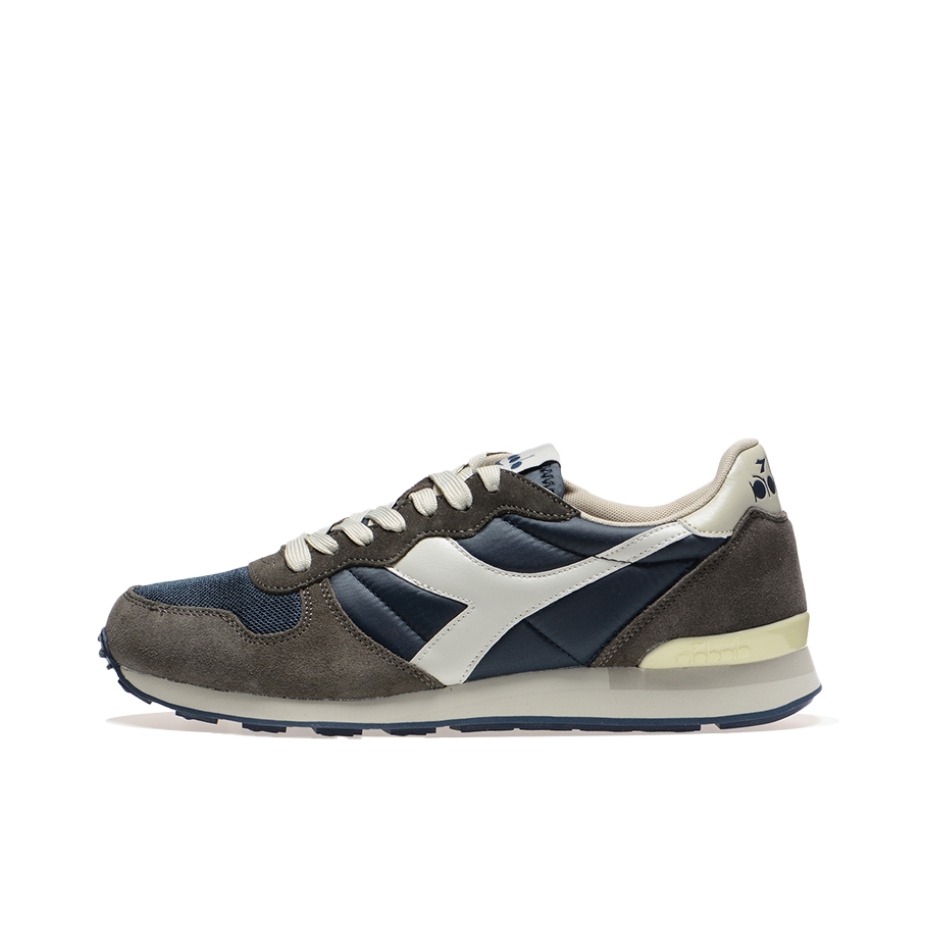推荐商品：Diadora Camaro 轻便透气 缓震 休闲 复古 运动 舒适 慢跑鞋 棕色/深蓝色