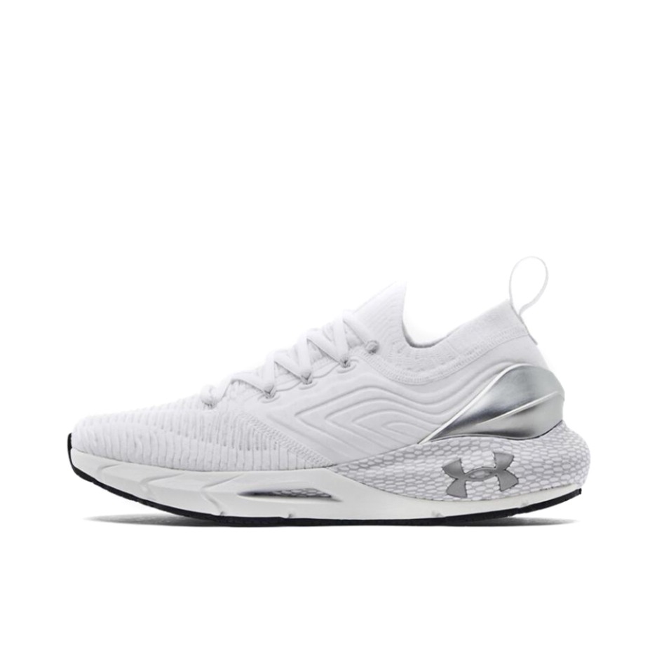 推荐商品：Under Armour/安德玛 Hovr Phantom 2 防滑耐磨 健身训练 减震回弹 网面透气 织物 休闲运动 跑鞋 白 