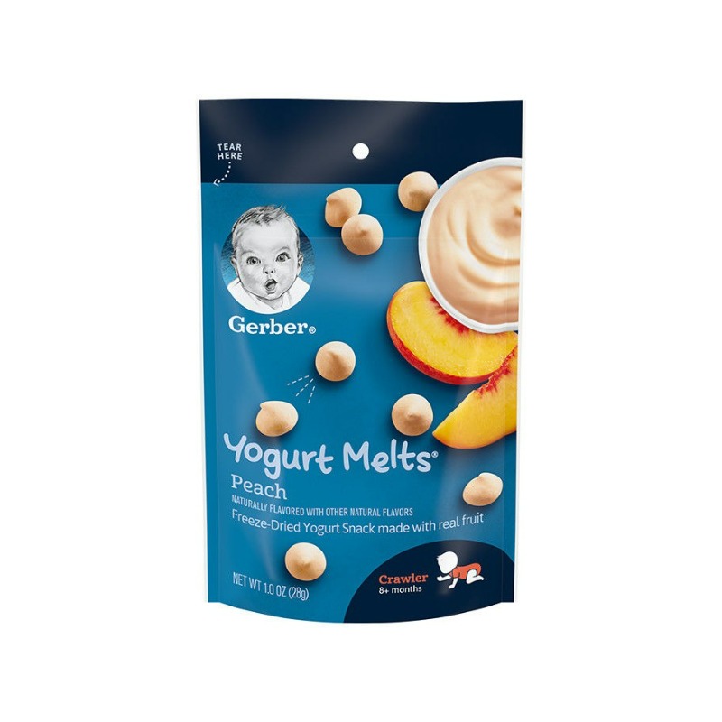 推荐商品：嘉宝/Gerber 三段酸奶溶豆混合水果