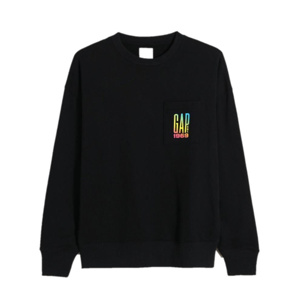 Gap 潮流圈织圆领运动卫衣 男女同款 777896