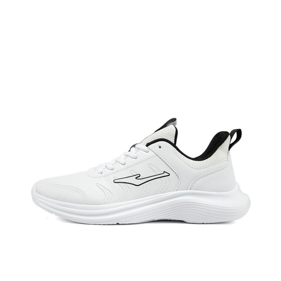 推荐商品：鸿星尔克 防水 防滑耐磨 减震轻便 跑鞋 51122103198 白色