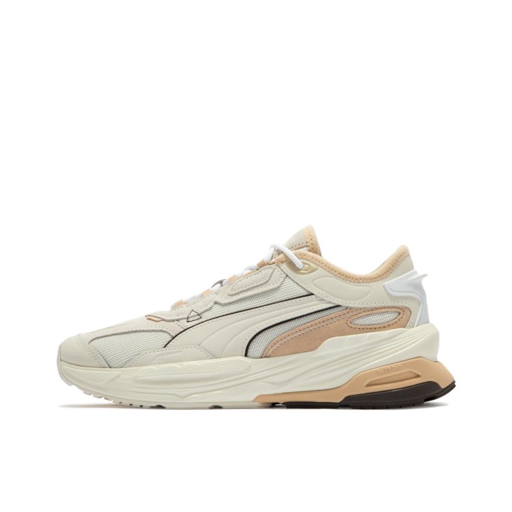 推荐商品：Puma/彪马 Extent Nitro Heritage 防滑耐磨 缓震透气 织物 复古百搭 跑鞋 烟灰色/米白色