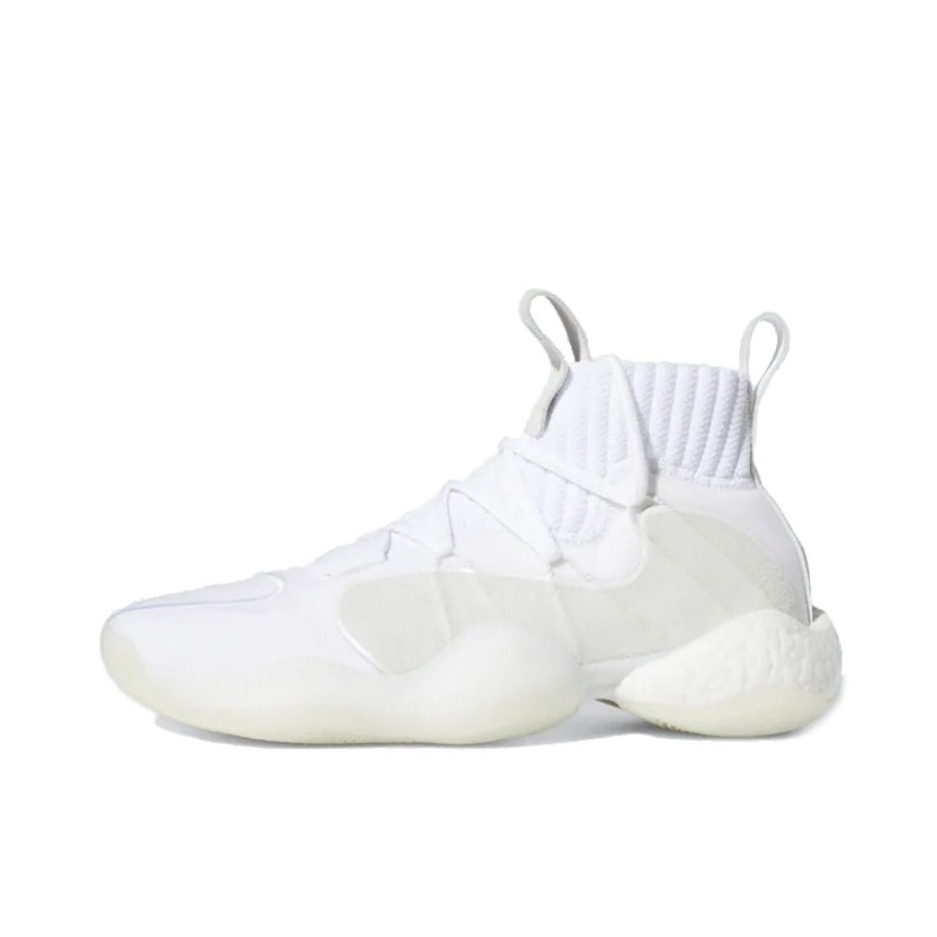 推荐商品：adidas Crazy BYW X Boost 篮球鞋 实战训练防滑耐磨减震运动 Cloud White 云白
