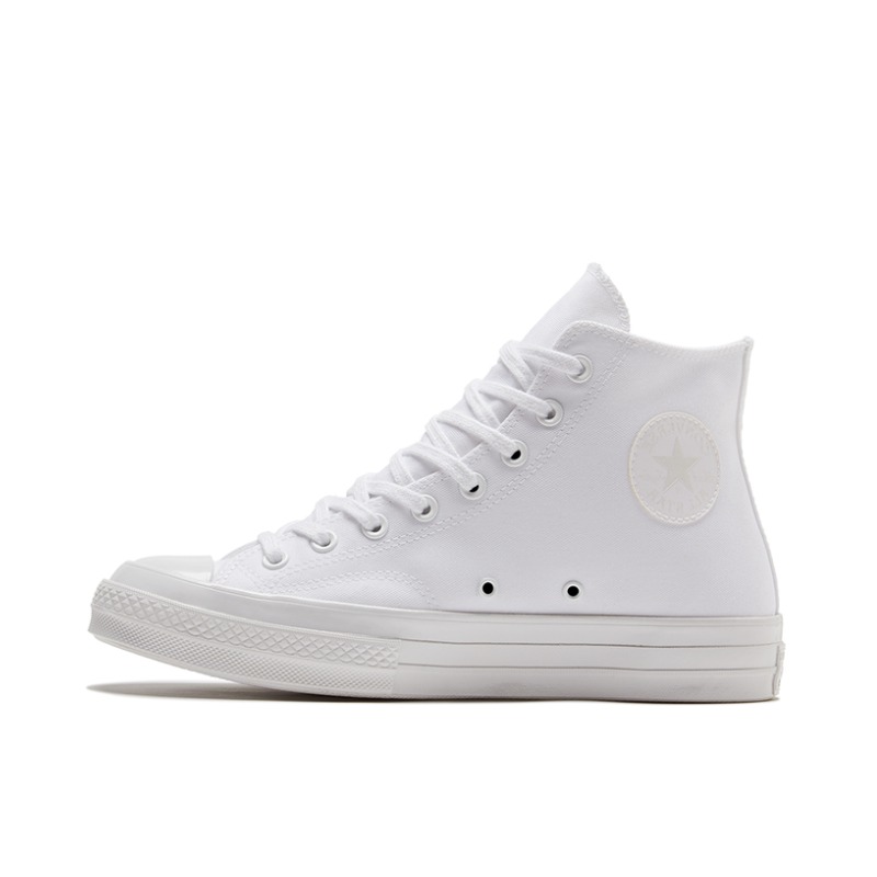 推荐商品：Converse/匡威 1970s 帆布鞋 圆头防滑经典复古轻便时尚拼接百搭 秋冬款/白色