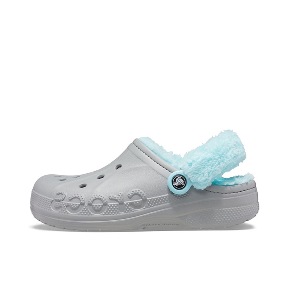 推荐商品：Crocs/卡骆驰 Baya Clog 贝雅 防滑耐磨 时尚舒适 圆头 包头 洞洞鞋 凉鞋 浅灰/冰蓝
