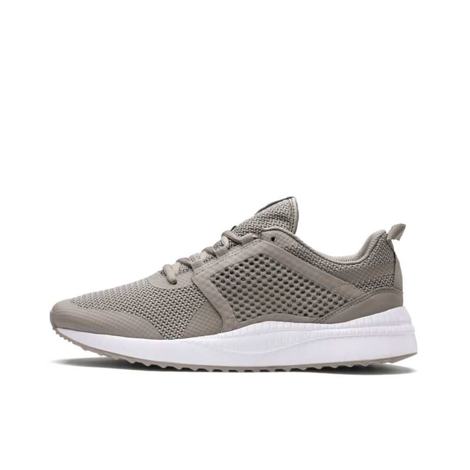 推荐商品：Puma/彪马 Pacer Next Net 网面透气 减震轻便 防滑耐磨 织物 运动休闲鞋 浅灰