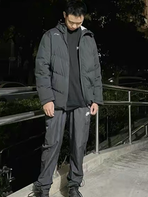 Li Ning 行走的棉被你试过嘛，超好穿的羽绒服