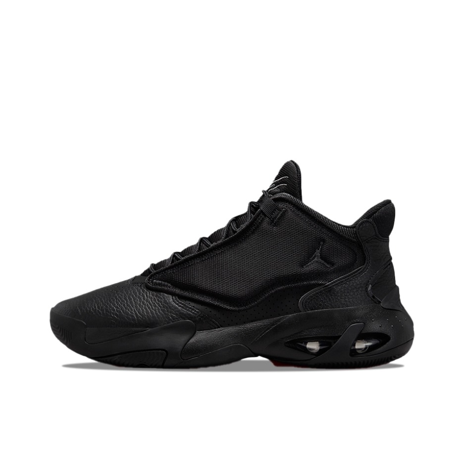 推荐商品：Jordan Max Aura 4 篮球鞋 减震舒适防滑耐磨百搭圆头抓地运动合成革 黑猫
