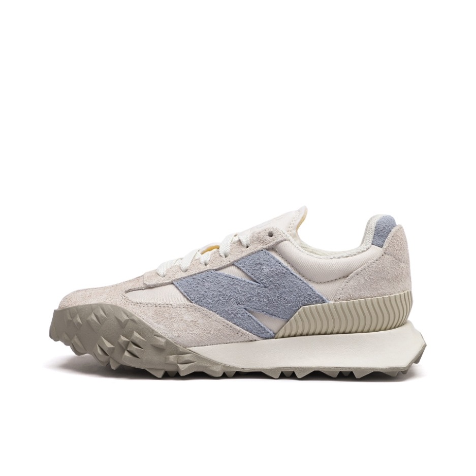 推荐商品：New Balance XC-72 织物 潮流复古 百搭拼接 舒适透气 减震 防滑耐磨 运动休闲鞋 浅灰色/蓝色