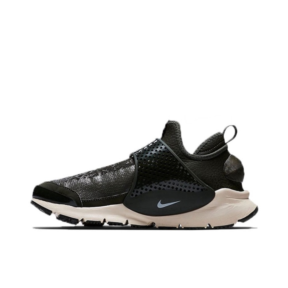 推荐商品：Nike Sock Dart 运动休闲鞋 防滑耐磨轻便透气织物低帮圆头支撑 Green/White Stone Island联名/绿白