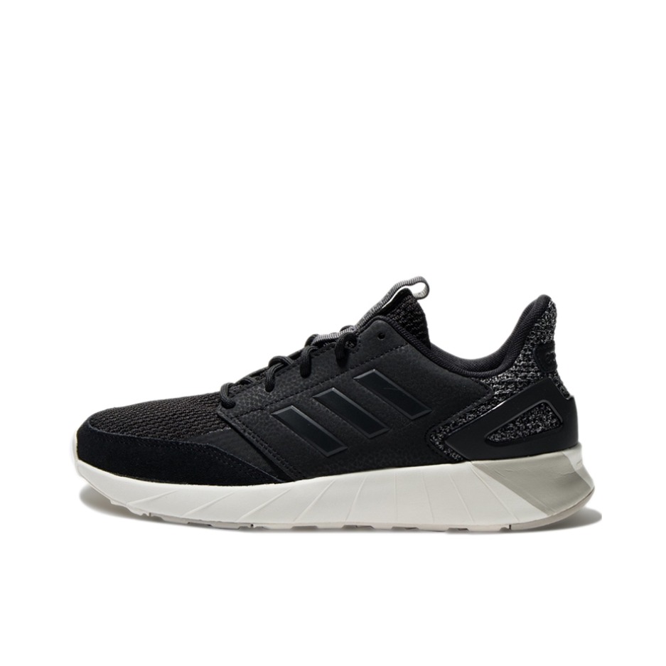 推荐商品：adidas NEO Questar Strike 舒适百搭 减震透气 防滑耐磨 运动休闲鞋 Black/Grey/White 黑灰白