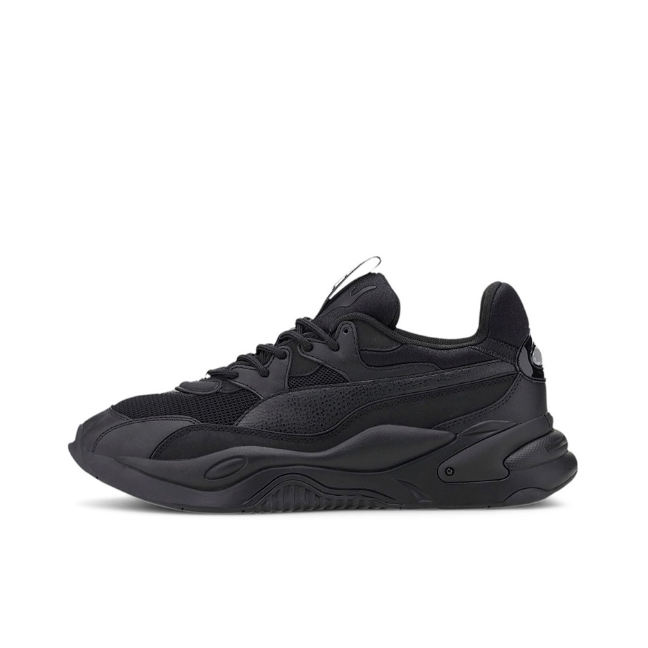 推荐商品：Puma/彪马 RS-2K 运动休闲鞋 潮流百搭复古缓震回弹防滑耐磨网面透气舒适织物 纯黑