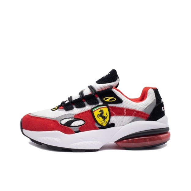 推荐商品：Puma/彪马 Cell Venom 运动休闲鞋 复古轻便耐磨舒适透气 Crimson/White 法拉利联名/黑色