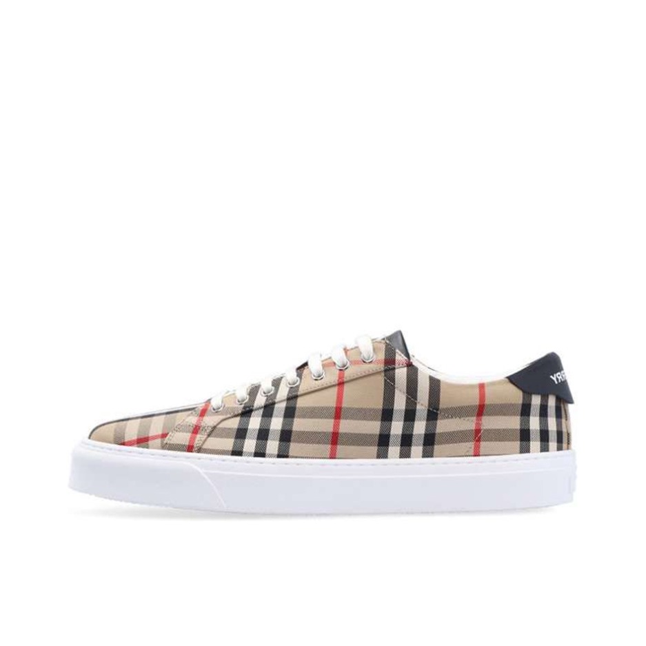 推荐商品：Burberry Vintage 经典时尚 百搭 休闲运动 板鞋 8024149 米色/黄色