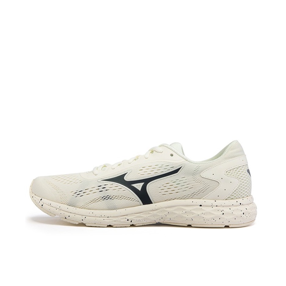 推荐商品：Mizuno/美津浓 Rc-03 耐磨防滑 网面透气 织物 跑鞋 白色/黑色