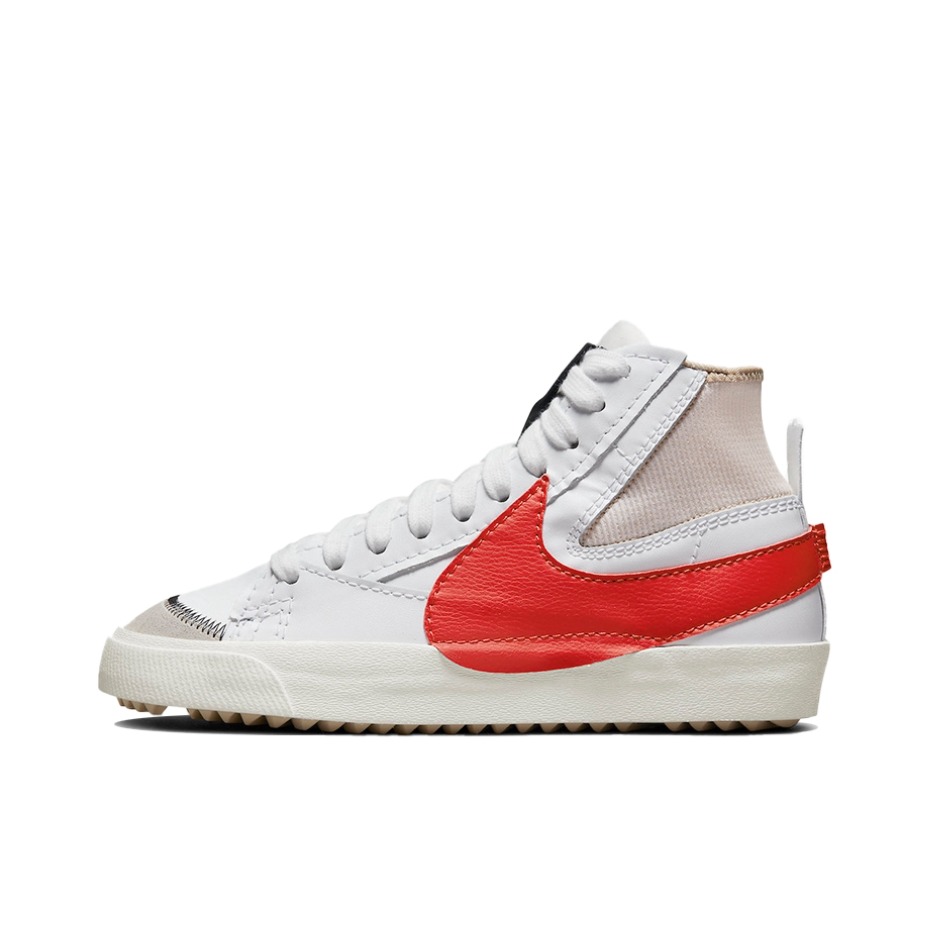 推荐商品：Nike Blazer 板鞋 经典复古防滑舒适百搭 中帮/白色/红色