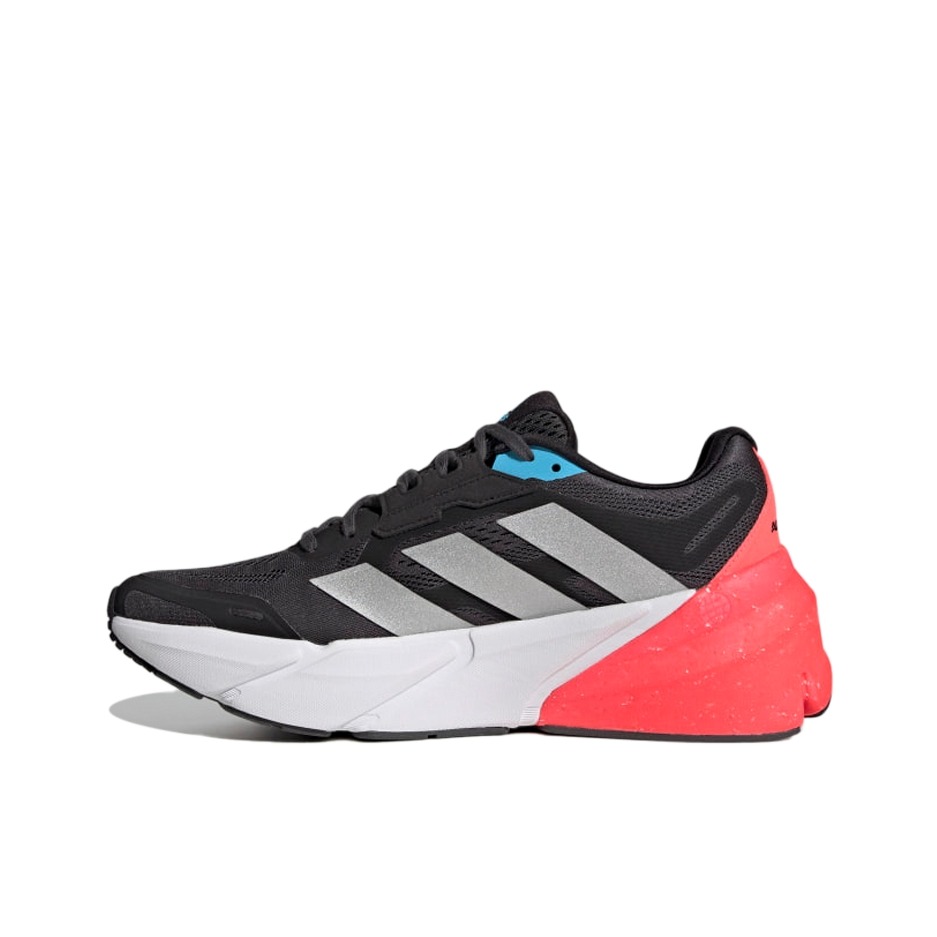 推荐商品：adidas Adistar 跑鞋 减震防滑耐磨织物 黑色/乳白/粉红