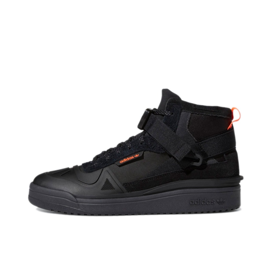 推荐商品：adidas Originals Forum 板鞋 轻便复古防滑时尚魔术贴篮球风薄底包裹性 GTX/炭黑