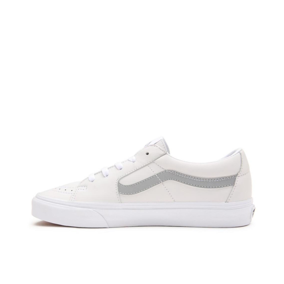 推荐商品：Vans/范斯 SK8-Low 板鞋 防滑耐磨舒适减震潮流拼接百搭休闲复古风帅气高街运动简约风薄底 米色/灰色