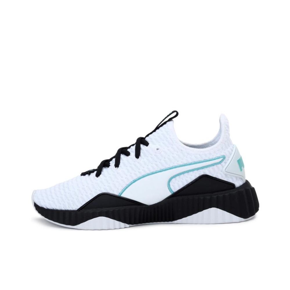 推荐商品：Puma/彪马 Defy 缓震透气 防滑耐磨 综合训练 轻便运动 织物 休闲鞋 White/Black 白黑